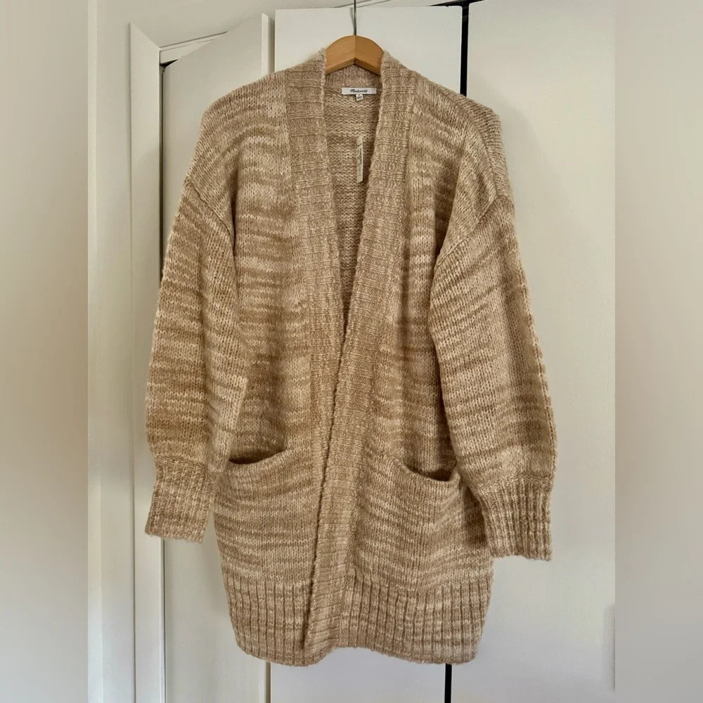 Madewell Space-Dyed Long Cardigan Sweater - Picture 5 of 6